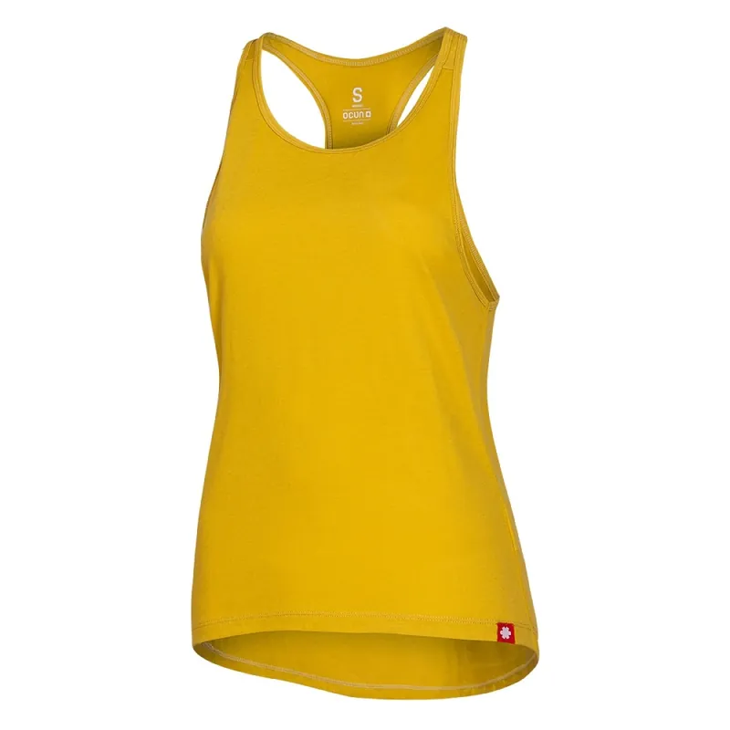 Pouze Dnes Tílko Ocún FIONNA Top yellow antique moss