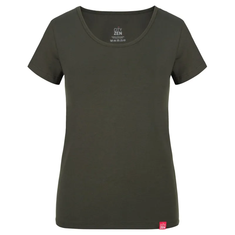 Jen Po Omezenou Doba Dámské tričko CityZen BREDA dark khaki