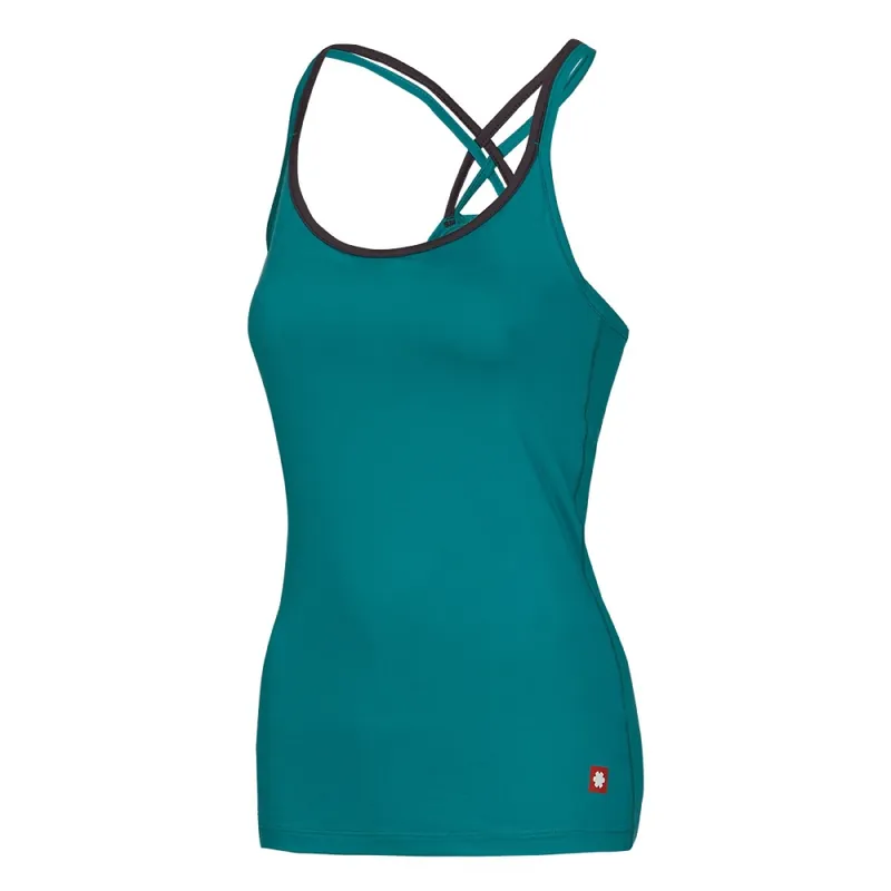 Tílko Ocún CORONA Top blue deep peacock Poslední Šance