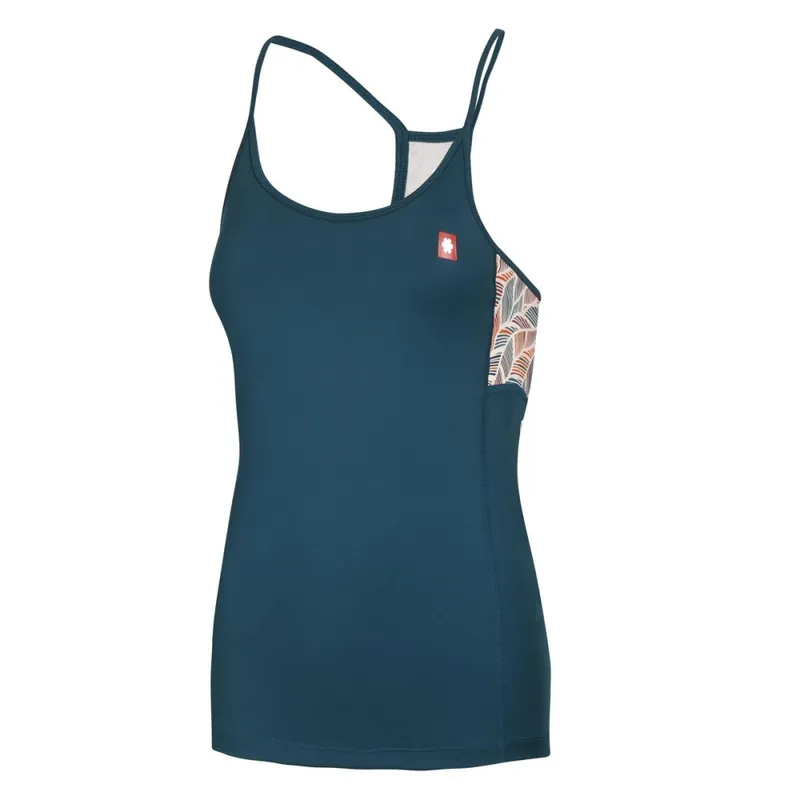 Nízká Cena Tílko Ocún ARISTA TOP green deep teal