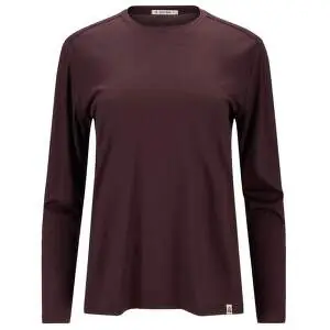 Přímo Od Výrobce Dámské funkční triko Aclima LightWool 180 Crewneck W Chocolate Plum