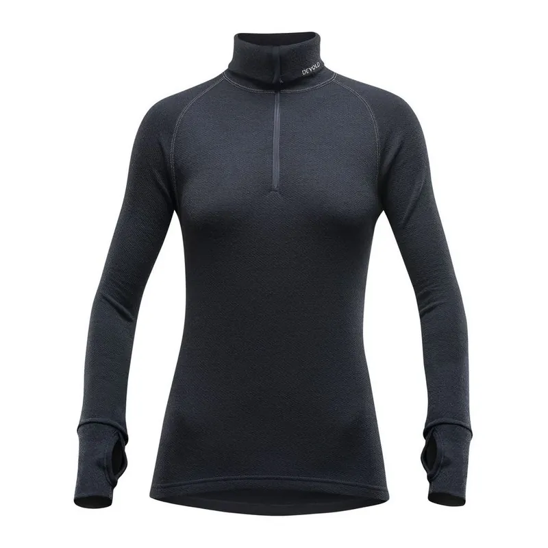 Funkční tričko DEVOLD Expedition Merino 235 Zip Shirt W black Přímo Od Výrobce