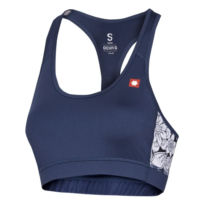 Ověřený Sportovní podprsenka Ocún MISTY Bra blue sargasso sea