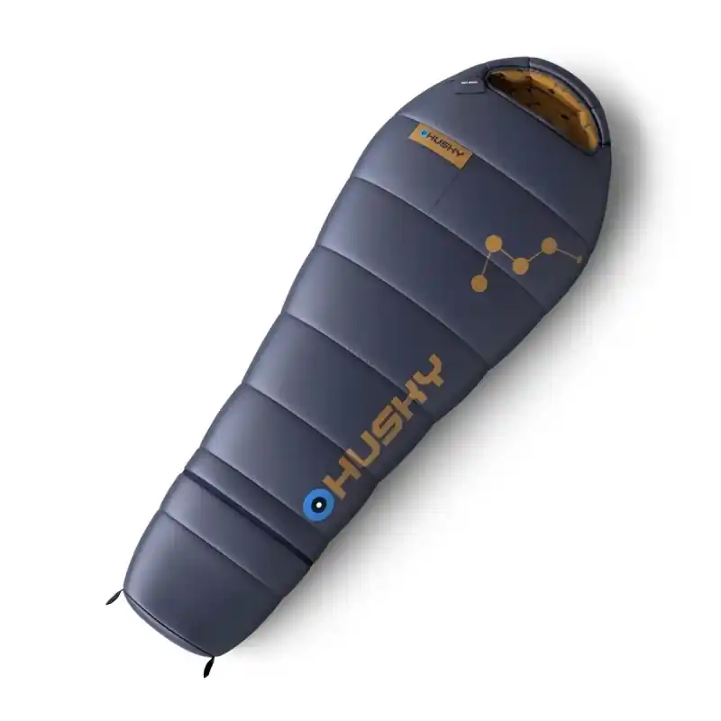 Omezená Nabídka Dětský spacák Husky KIDS MAGIC -15°C blue/mustard