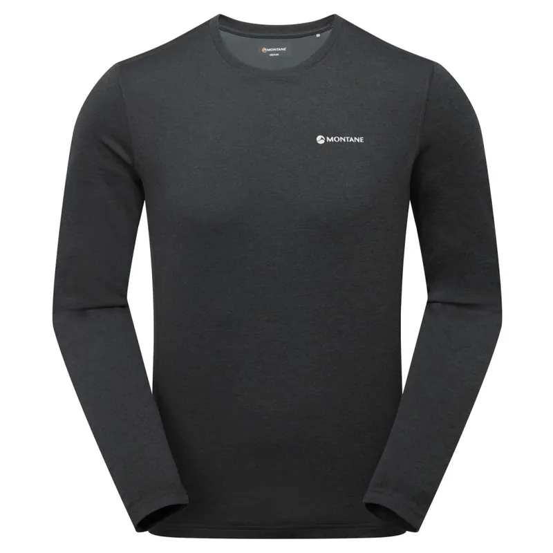 Pánské funkční triko Montane Dart Long Sleeve T-Shirt BLACK Přímo Od Výrobce