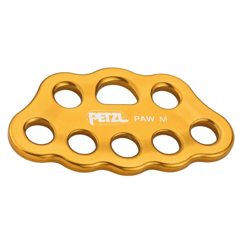 Kotvící deska Petzl PAW M Zlatá Zlevněný