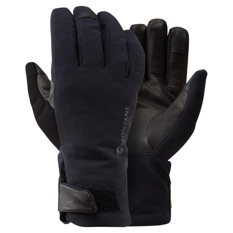 Dámské rukavice Montane DUALITY GLOVE WOMEN‘S BLACK Omezená Nabídka