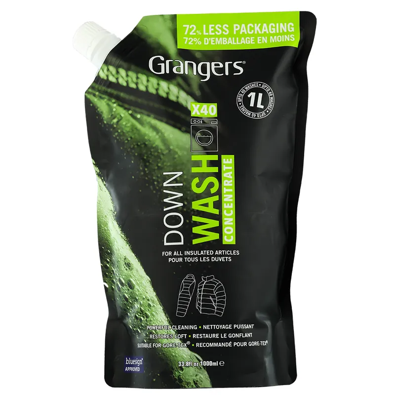Poslední Šance Čistící prostředek Grangers Down Wash Concentrate Eco Pouch 1L
