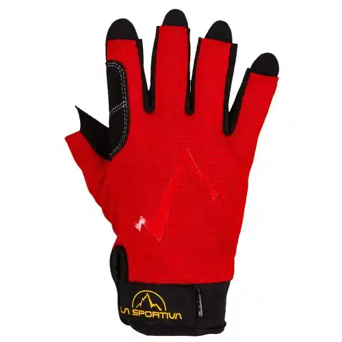 Rukavice La Sportiva FERRATA GLOVES červená Značkový