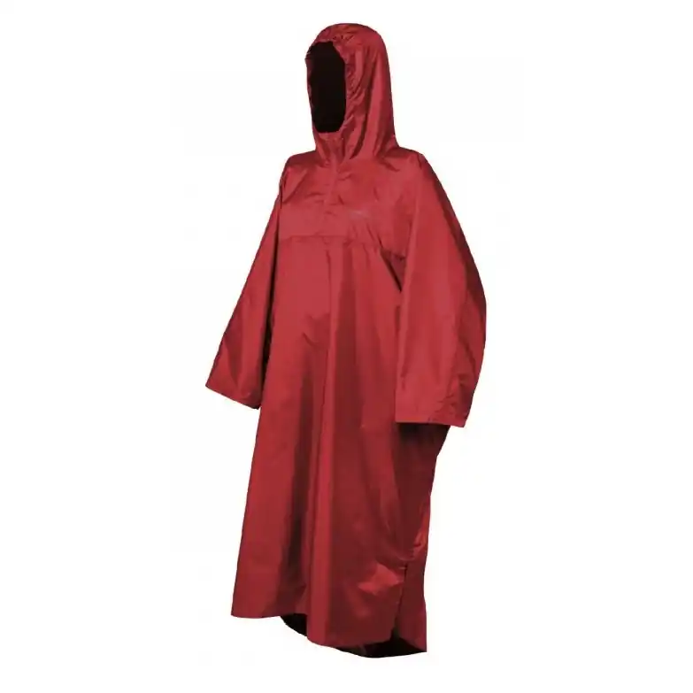 Tovární Cena Pončo Trekmates Deluxe Poncho Červené univerzální