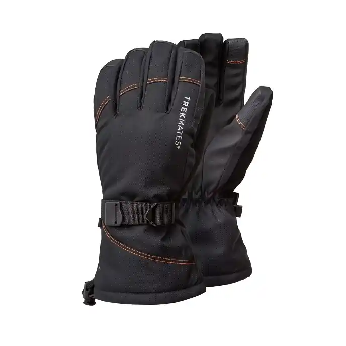Rukavice TREKMATES Mogul DRY Glove - Mens black Vrácení Zdarma