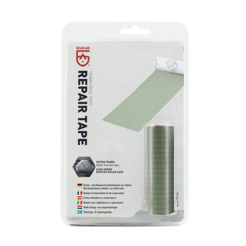 Opravná páska Gear Aid TENACIOUS Repair Tape ripstop sage green Super Cena
