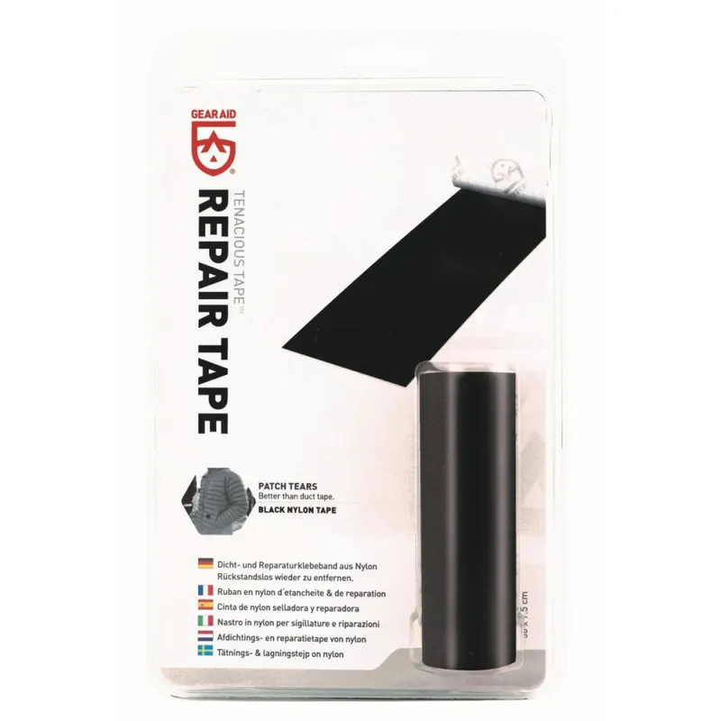 Opravná páska Gear Aid TENACIOUS Repair Tape black Omezená Nabídka