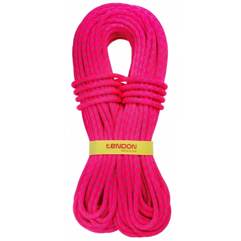 Sleva Horolezecké lano Tendon Master Tefix 9.7 Complete Shield pink