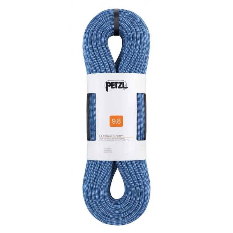 Finální Výprodej Horolezecké lano Petzl Contact Wall 9,8 mm modrá