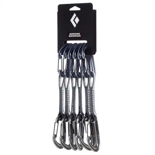 Sada expresek Black Diamond MINIWIRE QUICKPACK 12 CM Oblíbený