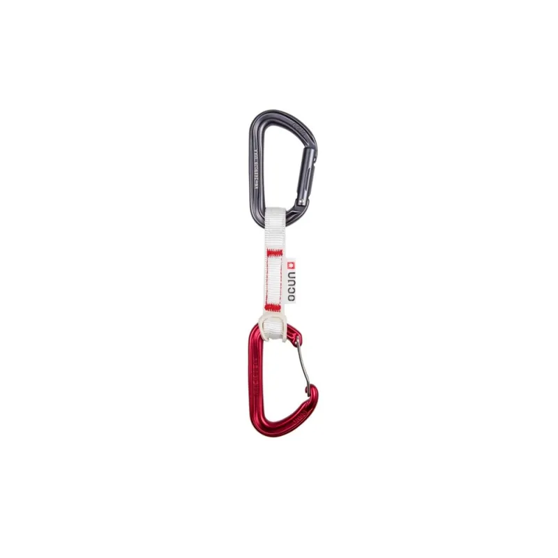 Sada expresek Ocún HAWK QD Combi Bio-Dyn-Ring 15 mm 10cm 6-Pack red Vysoce Kvalitní