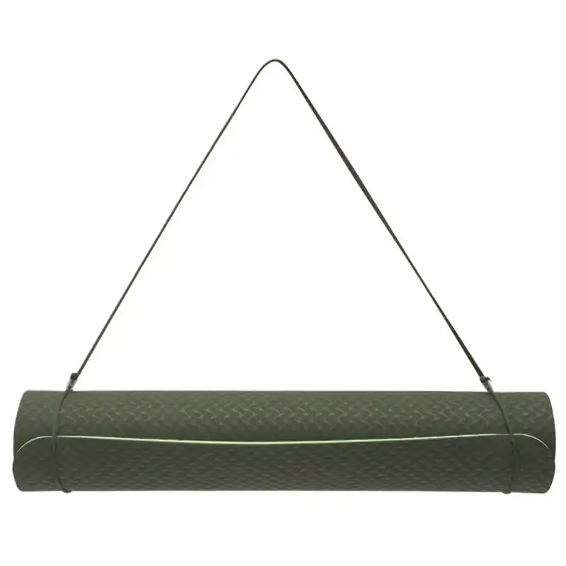 Podložka na cvičení Yate Yoga Mat dvouvrstvá TPE světle zelená/tmavě zelená Horká Nabídka