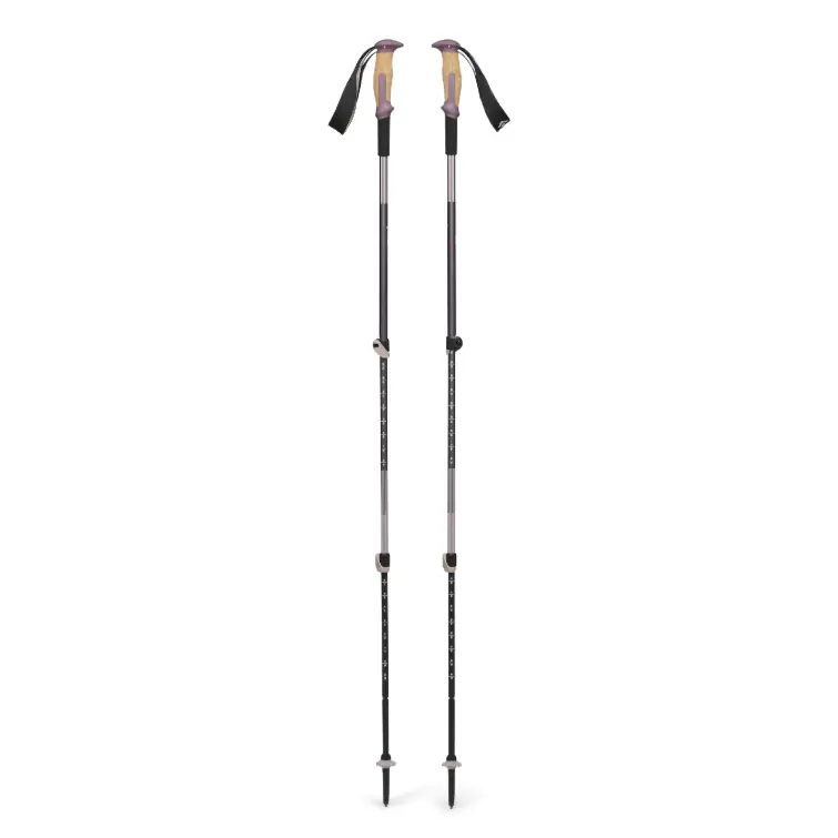 Koupit Online Trekkingové hole Black Diamond TRAIL VISTA SHOCK Dark Mauve 100-140cm
