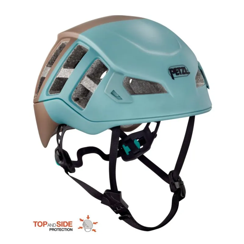 Akce Lezecká helma Petzl Meteor modrohnědá