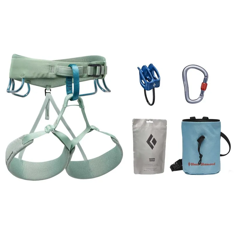 Vysoce Kvalitní Lezecký set Black Diamond W Momentum Harness Package
