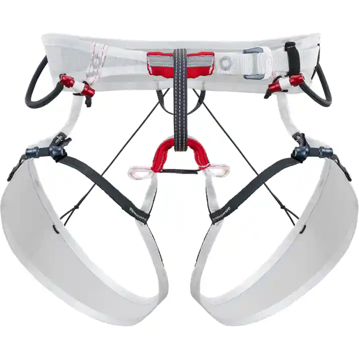 Sedací úvazek Climbing Technology ALTIMATE white/red Akční Cena