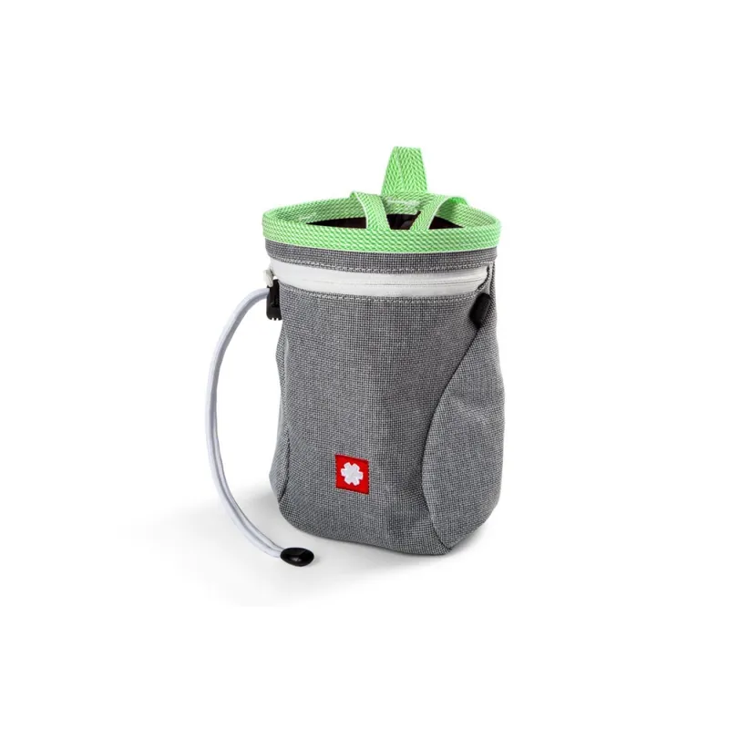Pytlík na magnézium Ocún Dusty ECO + Belt grey/green Jen Po Omezenou Doba