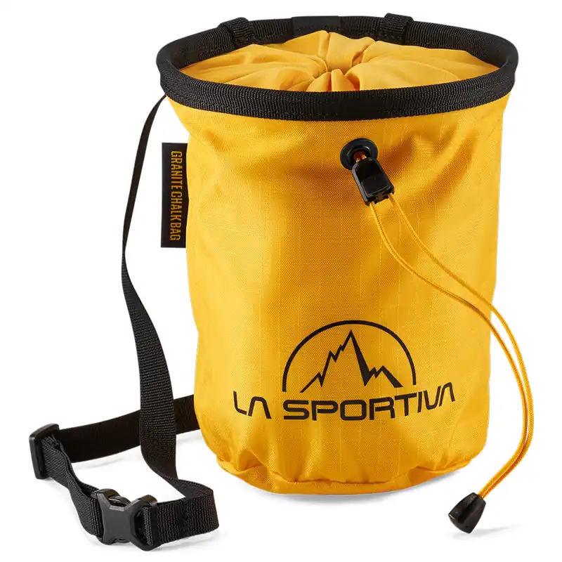 Pytlík na magnézium La Sportiva Granite Chalk Bag Yellow/Black Akce