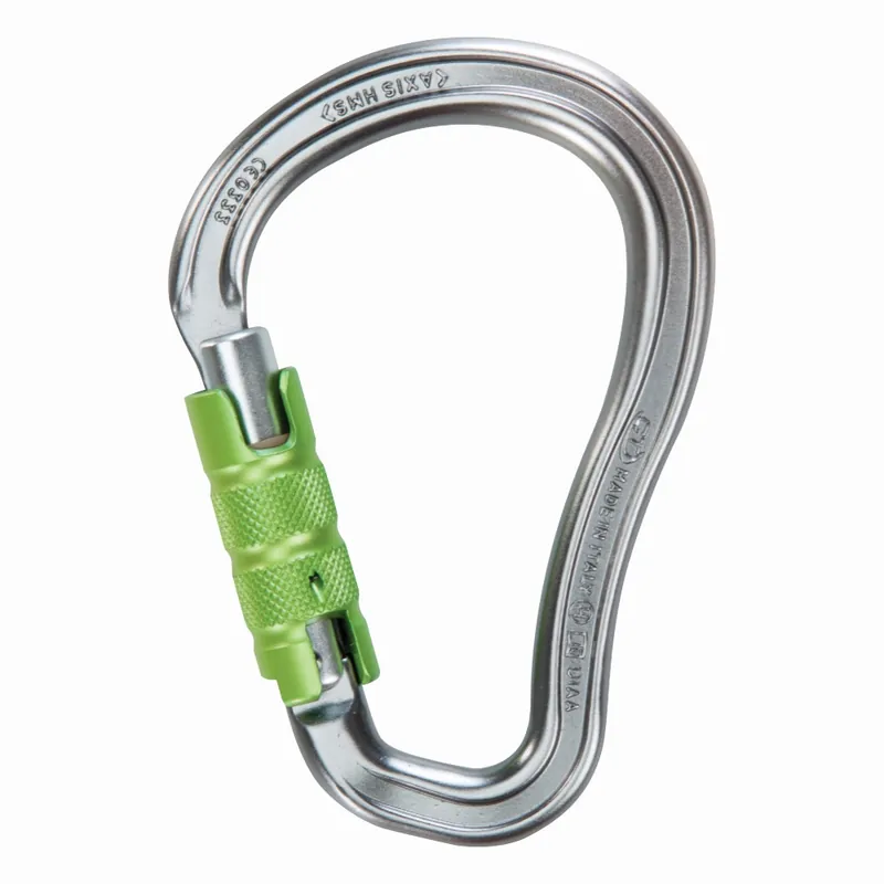 Karabina Climbing Technology Axis HMS TG gray/green Nízká Cena