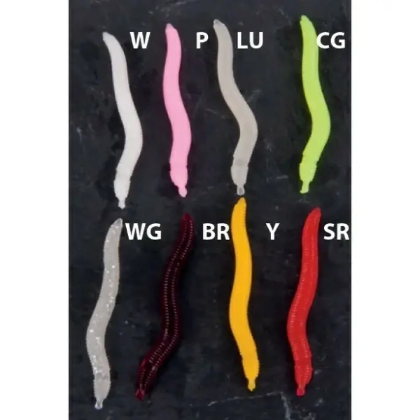 Finální Výprodej SAENGER Gumové nástrahy Iron Trout Worms Vzor SR