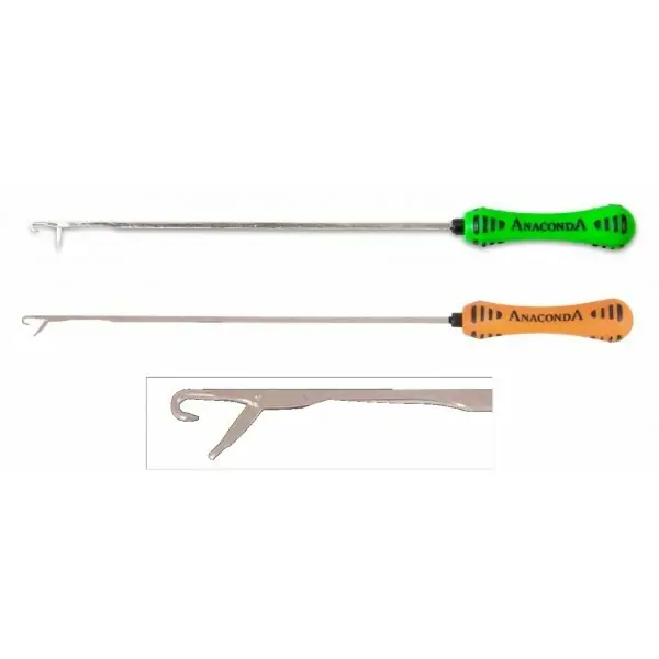 SAENGER Anaconda jehla Pellet Needle 16,5 cm, oranžová Omezená Nabídka