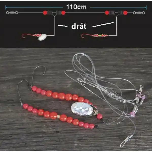 Sleva SAENGER Navázaný systém Aquantic Pearl Rig II