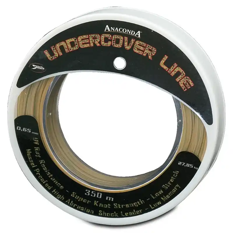 Cenově Výhodný SAENGER Anaconda šokový vlasec Undercover line průměr 0,55 mm 350m