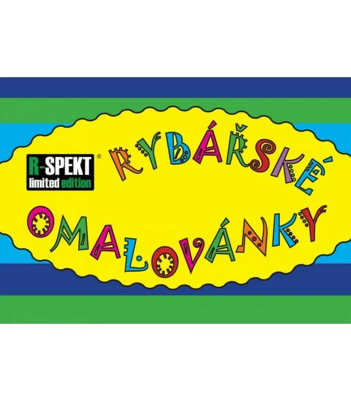 R-SPEKT Rybářské omalovánky Vysoce Kvalitní