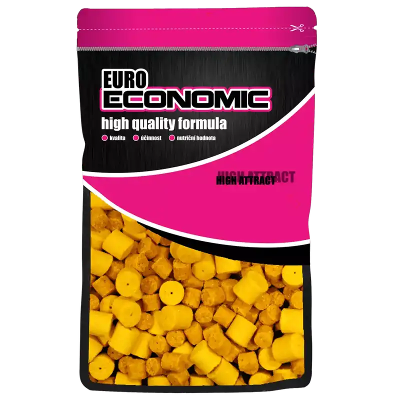 Poslední Šance LK Baits Euro Economic Pellet G-8 Pineapple 1kg, 12-17mm