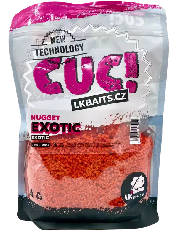 LK Baits CUC! Nugget Exotic 2mm, 600g Výhodná Nabídka