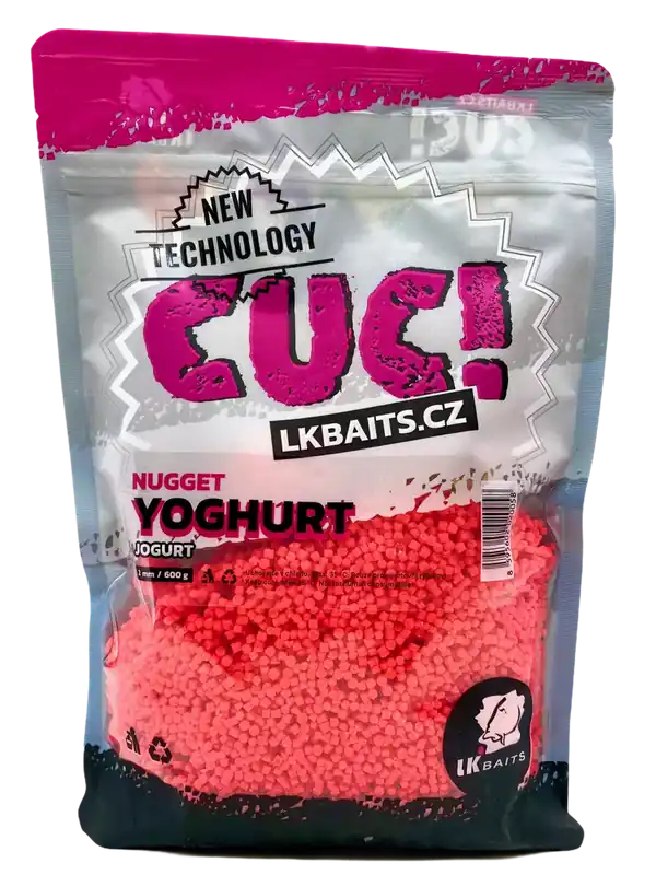 LK Baits CUC! Nugget Jogurt 2mm, 600g Odeslání Ihned