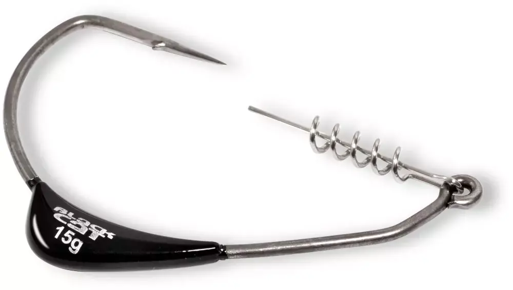 BLACK CAT Háček Mega-Offset-Hook DG DG coating 12/0 1ks Víkendová Akce