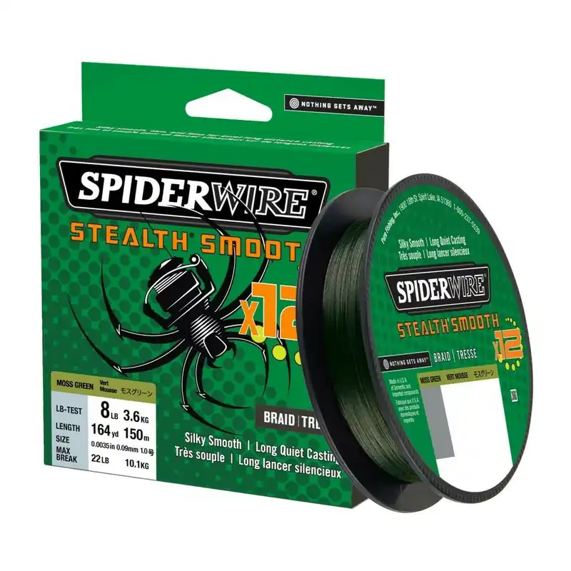 Expresní Doručení Šňůra SpiderWire Stealth Smooth12 metráž Zelená