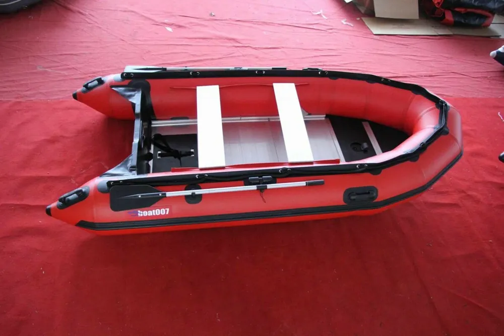 Vysoce Kvalitní BOAT007 CMD 360 PRO - nafukovací člun - ČERVENÝ