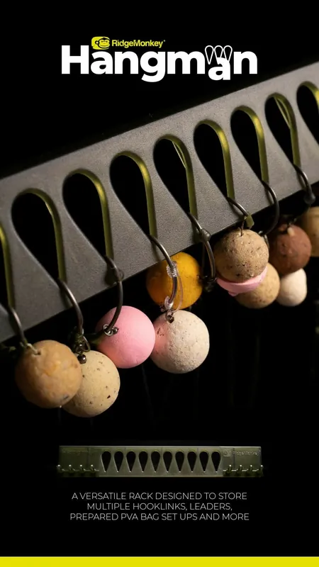Top Prodej RidgeMonkey Hangman Rig Rack - věšák na návazce RM309
