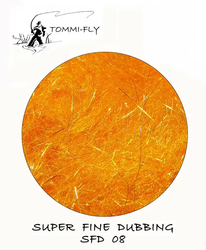 TOMMI FLY SUPER FINE DUBBING - oranžová Zlevněný