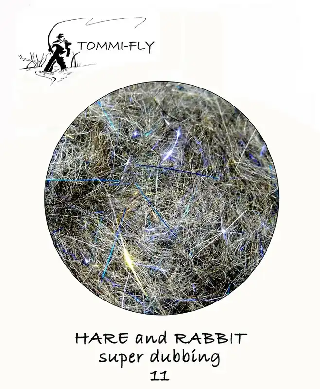 Značkový TOMMI FLY HARE & RABBIT SUPER DUBBING - 11