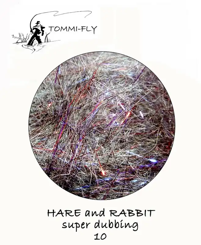 Značkový TOMMI FLY HARE & RABBIT SUPER DUBBING - 10