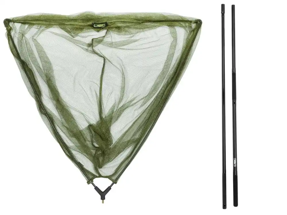 Časově Omezené SPRO podběrák C-Tec Carp Net Glass + Handle 1,8 m COMBO