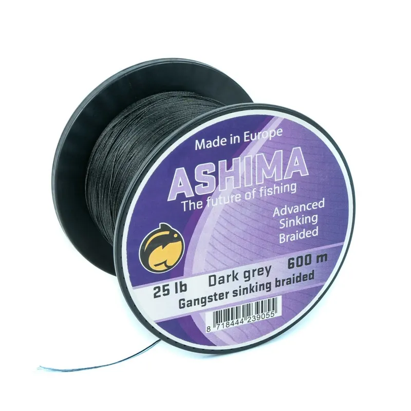 Extreme Tackle Ashima vlasce, šňůry - Gangster pletená šňůra 0,20mm 25lb 600m černá Aktuální