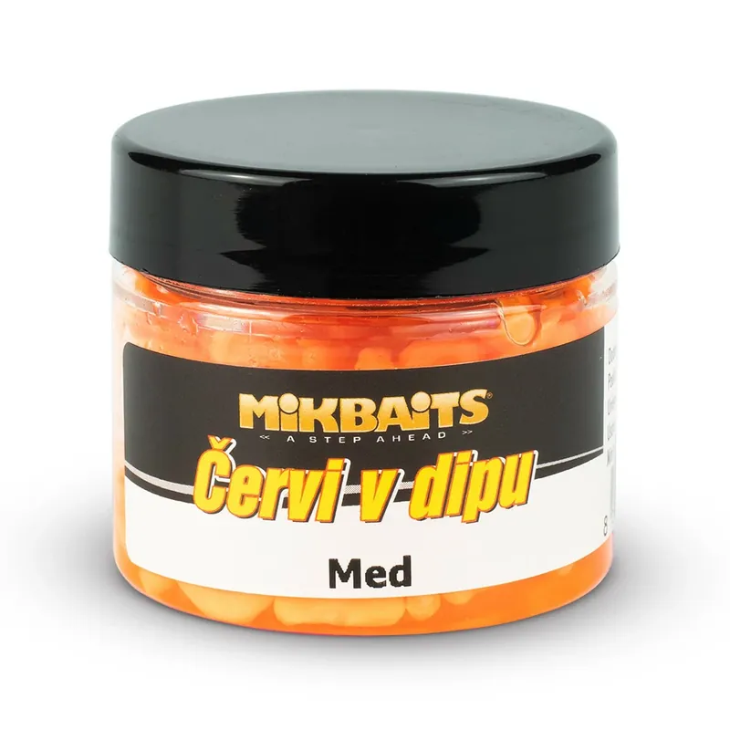 MIKBAITS Červi v dipu 50ml - Med Výprodej