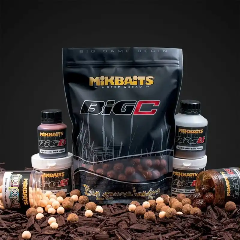 MIKBAITS BiG boilie 10kg - BigC Cheeseburger 24mm Akční Nabídka