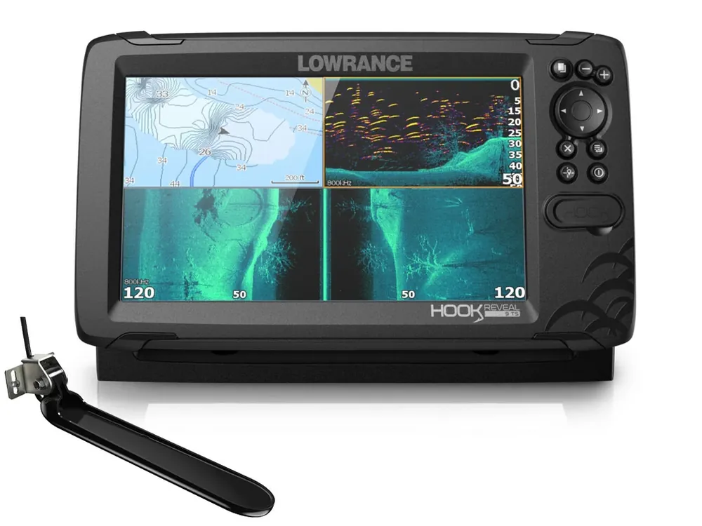 LOWRANCE HOOK REVEAL 9 SE SONDOU TRIPLESHOT Sezónní Sleva