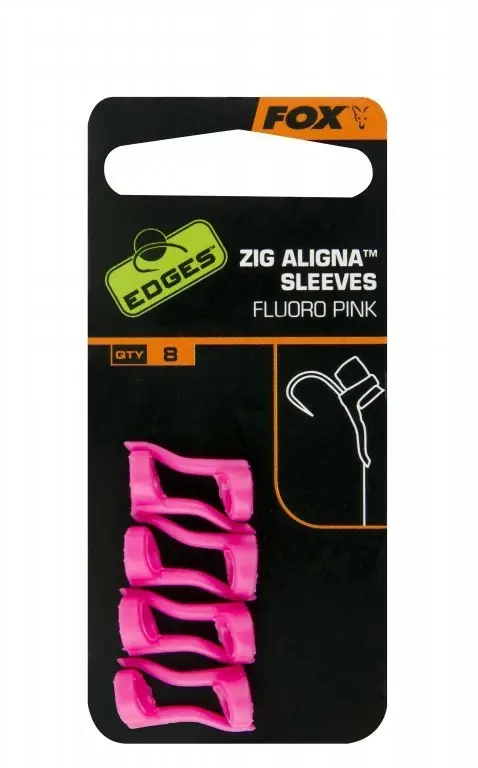 FOX ROVNÁTKA EDGES ZIG ALIGNA SLEEVES FLUORO PINK VÝPRODEJ Speciální Cena